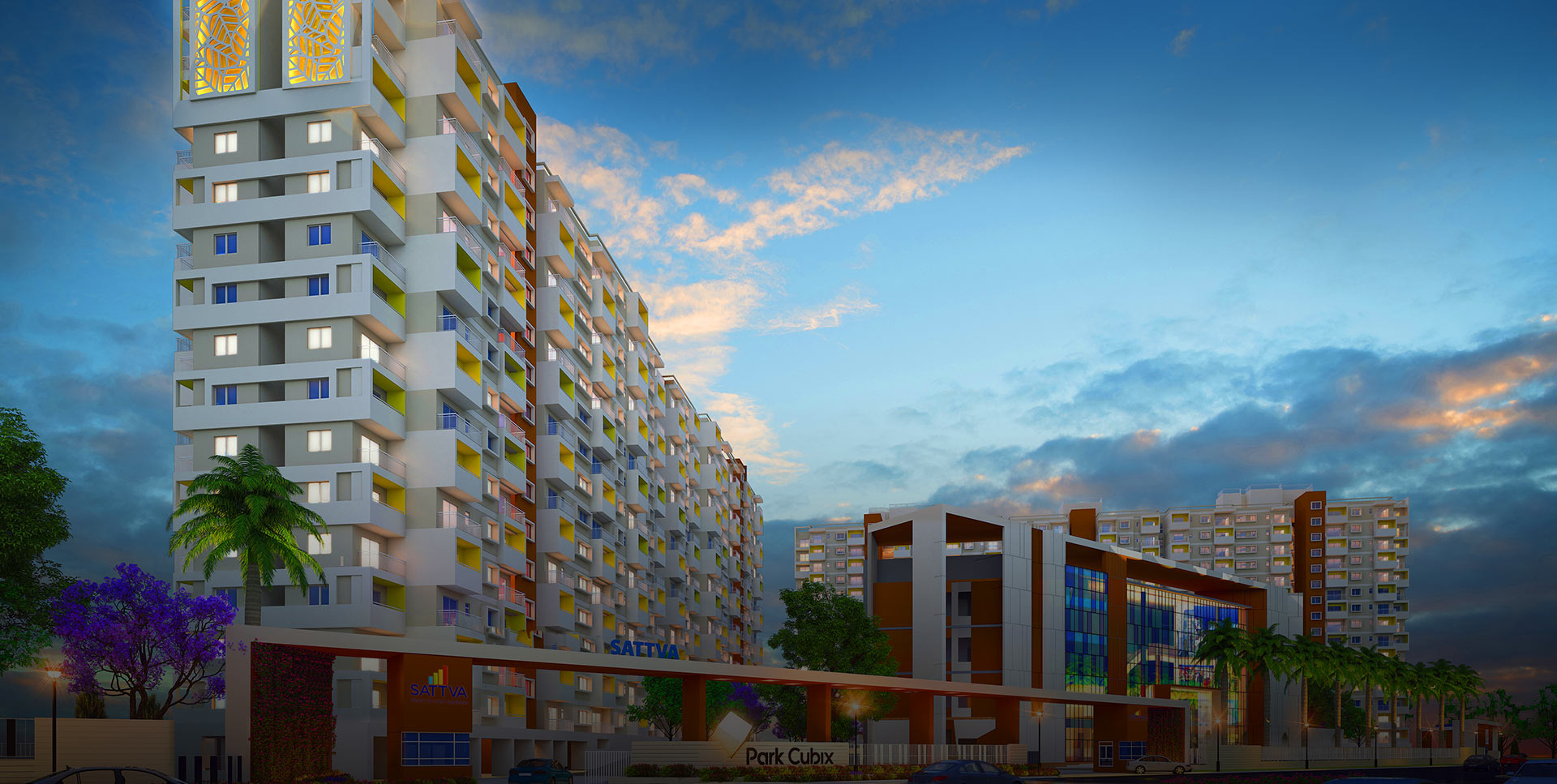 Sattva Park Cubix